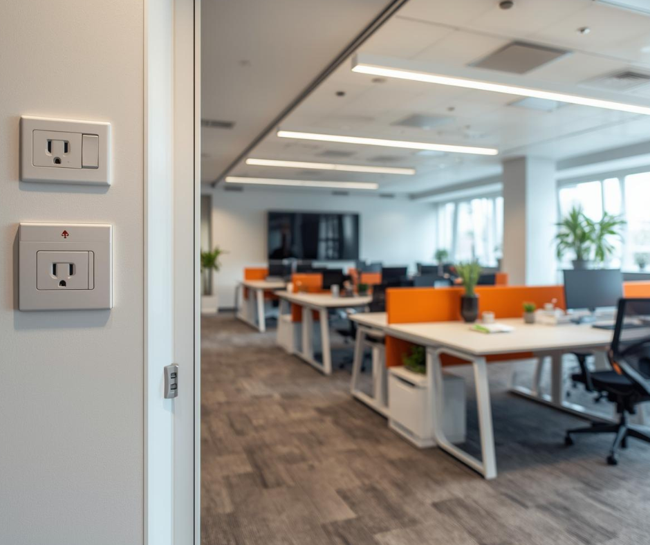 Office Refurbishment Upgraded Lighting Power